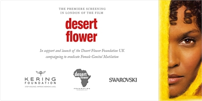 Einladung zur Filmvorführung von "Desert Flower"